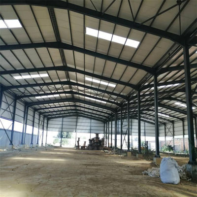 Fabricatieontwerp Gebouw Prefabricated Workshop Staalconstructie Warehouse