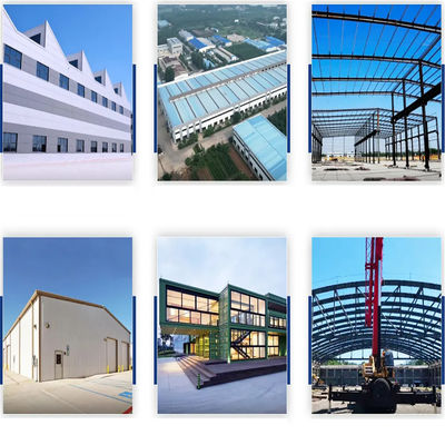 Fabricatieontwerp Gebouw Prefabricated Workshop Staalconstructie Warehouse