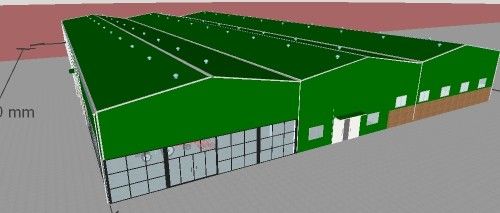 Lichte staalstructuur Voor landbouw toepassingen