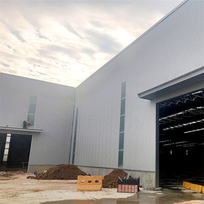Geprefabriceerde stalen constructie garage werkplaats industriële framebouw