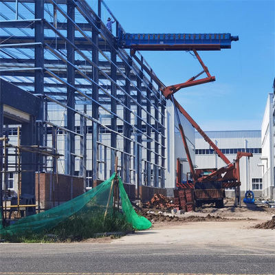 Voorgefabriceerde staalconstructies Workshop Frame Building Constructie