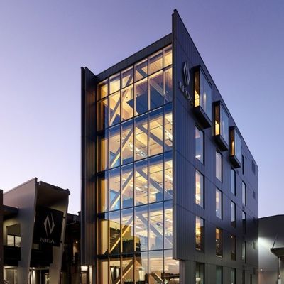 Meerdere verdiepingen met geprefabriceerd stalen raamgebouw voor commercieel kantoor