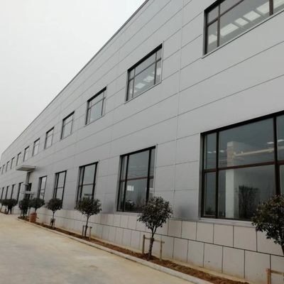 Werkplaats voor geprefabriceerde staalconstructies met grote lengtes voor industrie/fabriek
