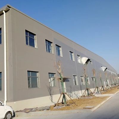 Werkplaats voor geprefabriceerde staalconstructies met grote lengtes voor industrie/fabriek