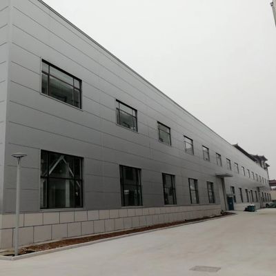 Op maat gemaakte geprefabriceerde staalconstructies Modern werkplaats