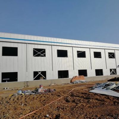 Gable Frame Light Metal Building Industriële staalconstructie Workshop