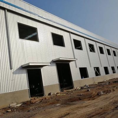 Gable Frame Light Metal Building Industriële staalconstructie Workshop