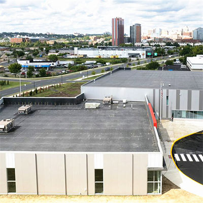 Industriële staalconstructie Werkplaats Gebouw Fabriek
