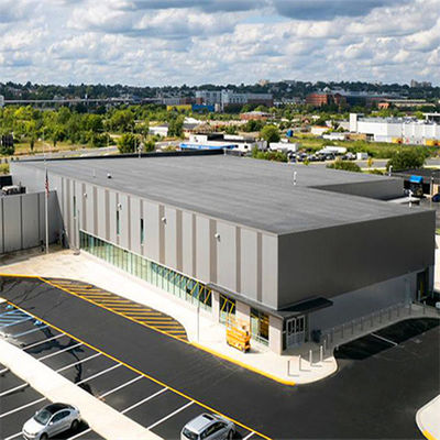 Industriële staalconstructie Werkplaats Gebouw Fabriek