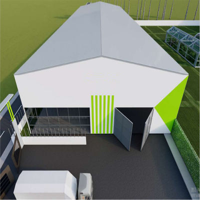 Staalconstructie Gebouw Frame Structure Metalen Warehouse Workshop