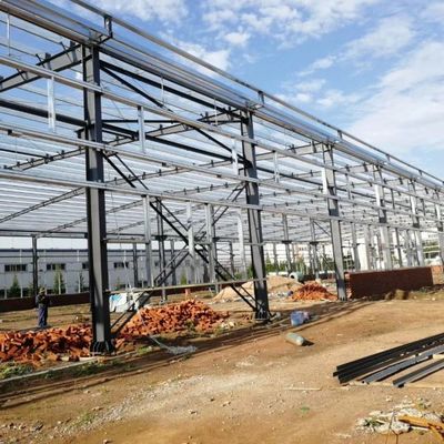 Q355B PEB Staalstructuur Staal geprefabriceerd magazijngebouw