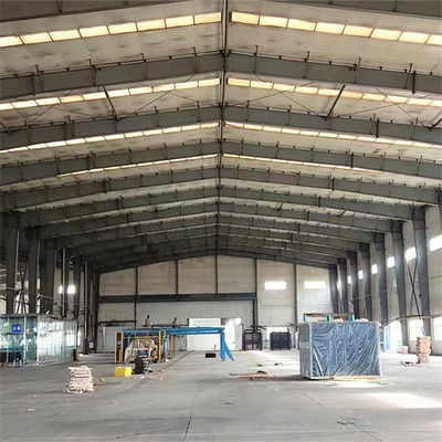 Industrieel gebouw Staalconstructie Werkplaats Metalen gebouw