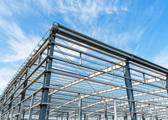 Voorgefabriceerde staalconstructies Garage Workshop Industrieel hangar Frame Building