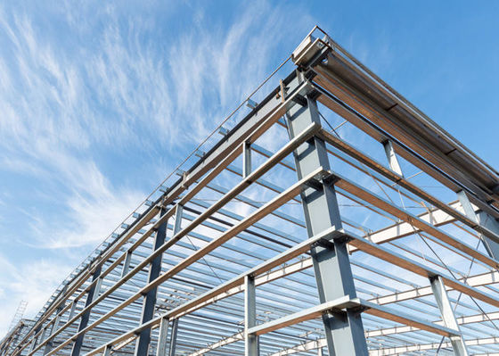 Voorgefabriceerde staalconstructies Garage Workshop Industrieel hangar Frame Building