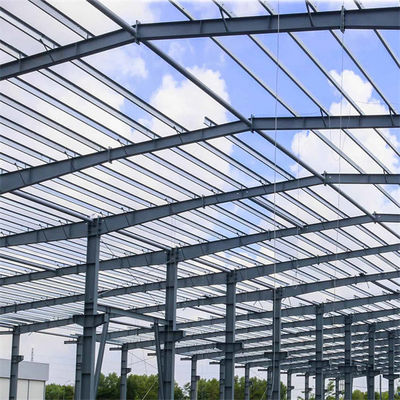Gelast H-sectie staalconstructie Werkplaats Constructie Geverfd Q355 Q235