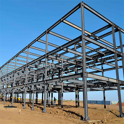 Gelast H-sectie staalconstructie Werkplaats Constructie Geverfd Q355 Q235