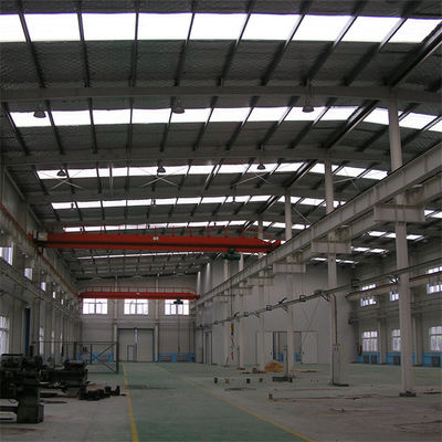Q355/ Q235 Werkplaats voor staalconstructies met optionele isolatie en UPVC-afvoerpijp