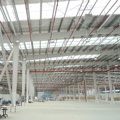 Z-sectie Purlin Steel Structure Workshop met gegalvaniseerde oppervlaktebehandeling
