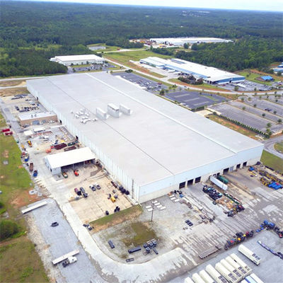 Z-sectie Purlin Steel Structure Workshop met gegalvaniseerde oppervlaktebehandeling