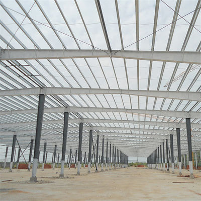 Z-sectie Purlin Steel Structure Workshop met gegalvaniseerde oppervlaktebehandeling