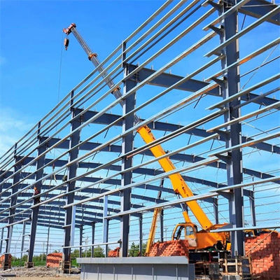 Structure Portal Steel Structure Warehouse voor op maat gemaakte staalconstructies