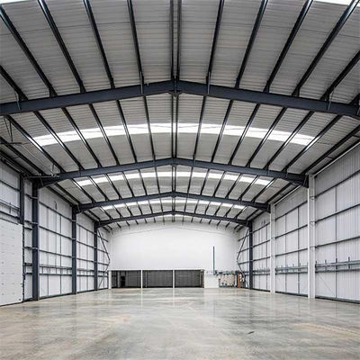 Q355B/Q235B Staalstructuur Warehouse met High Performance Portal Structure