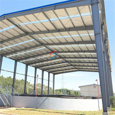 Makkelijk te installeren staalconstructie magazijn voor industriële constructies met aluminium ramen