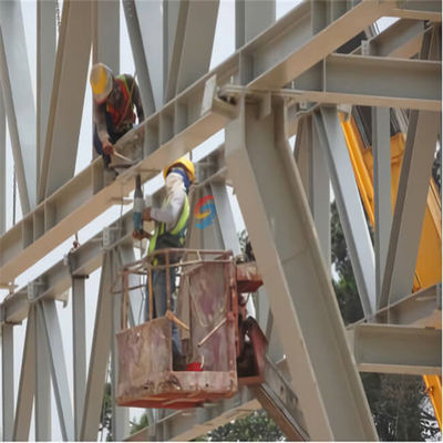 Op maat gemaakte stalen structuur Prefabriceerde metalen opslagruimte Op maat gemaakte ontwerp