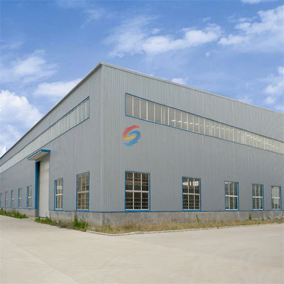 Professionele industriële gebouwen, voorgefabriceerde staalconstructies