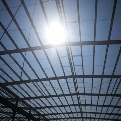 Prefab Long Span Steel Frame Warehouse Industrial met aangepast ontwerp