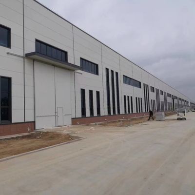 Professionele industriële gebouwen, voorgefabriceerde staalconstructies