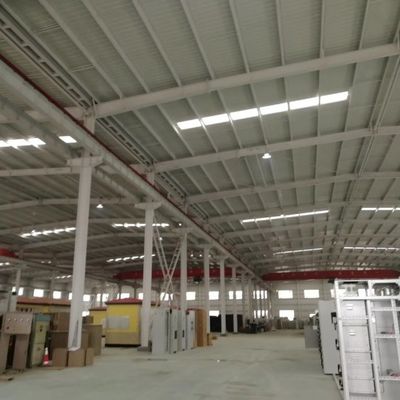 Professionele industriële gebouwen, voorgefabriceerde staalconstructies