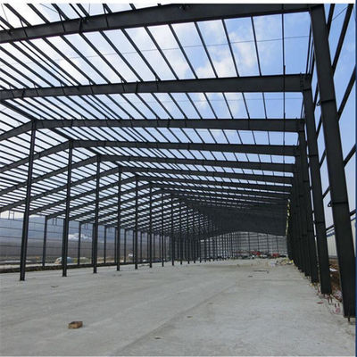Q355B/Q235B Staalmetalen magazijn met warmgewalste H-kolommen