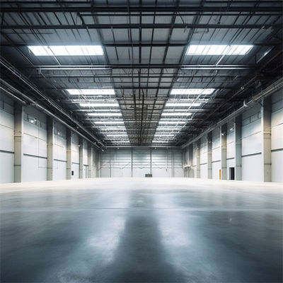 Een staalconstructiewerkplaats gebouwd met Q355/Q235 materialen uit China