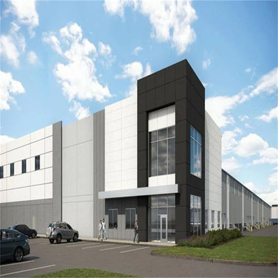 Aluminiumruiten kantoorgebouw met vloerdek Beton ontworpen voor stedelijke commerciële ontwikkelingen en kantoorcomplexen