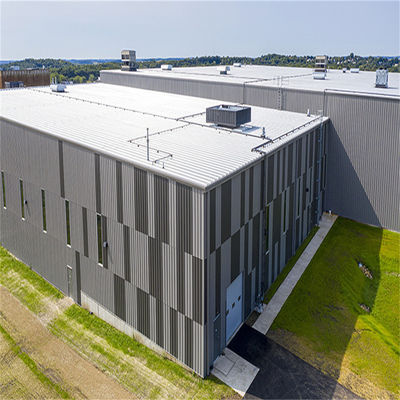 De geprefabriceerde Lichte van het de Workshopstaal van het Staalkader Installatie van de het Graanverwerking