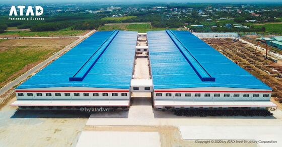 Geavanceerde verwerking en fabricage workshop voor stalen constructies