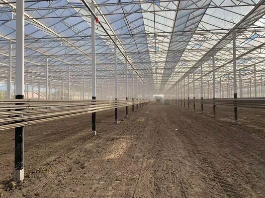 Wenluo Sightseeing Glass Greenhouse - Grootschalige groentenbeplanting kas