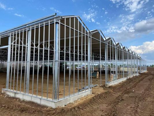 Venluo Sightseeing Glass Greenhouse - Grootschalige groentenbeplanting