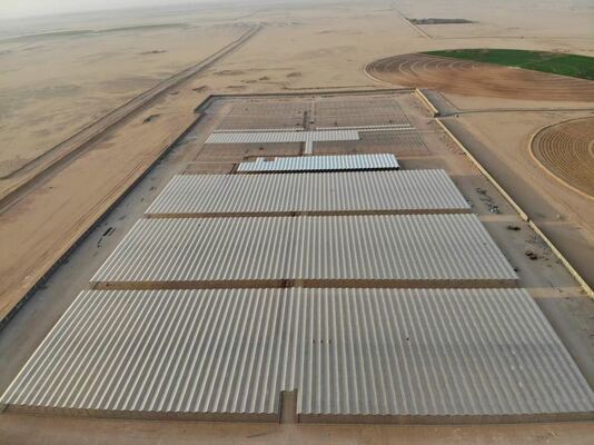 Landbouwstijl, Wannuo, uitzicht op de bezienswaardigheden, glaskas