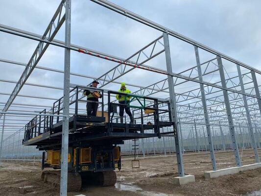 Landbouwstijl, Wannuo, uitzicht op de bezienswaardigheden, glaskas