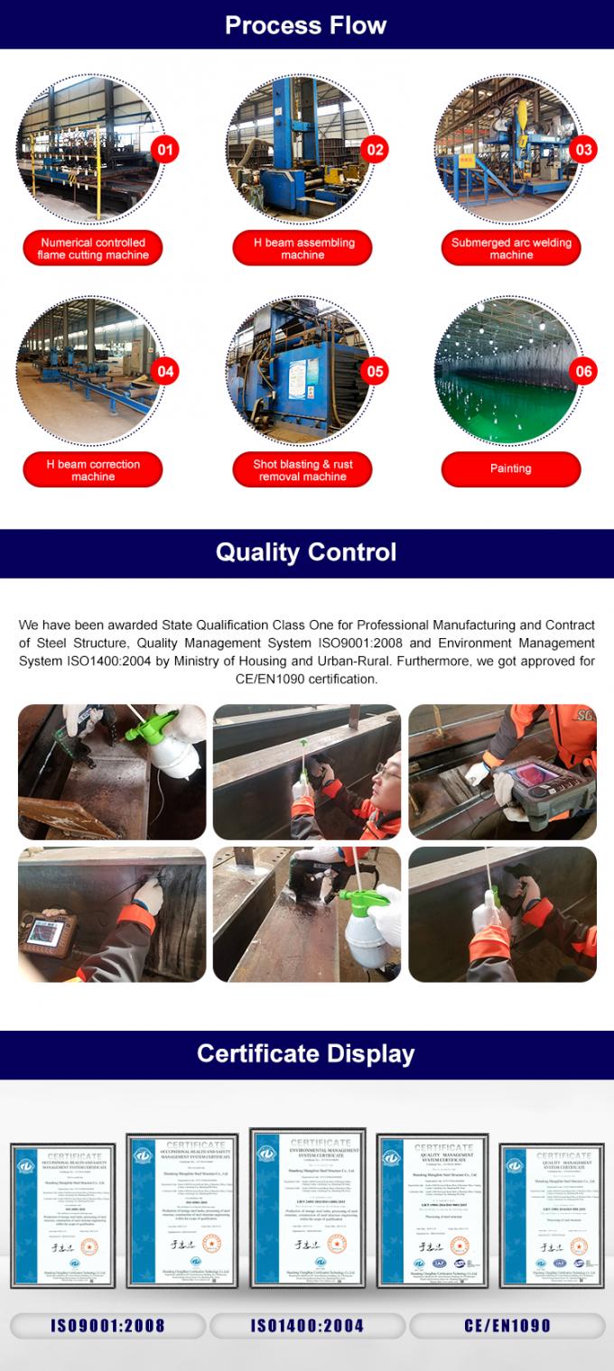 Van de het Pakhuisvervaardiging van de staalstructuur de Gebruikelijke structuur van het het Netstaal 3