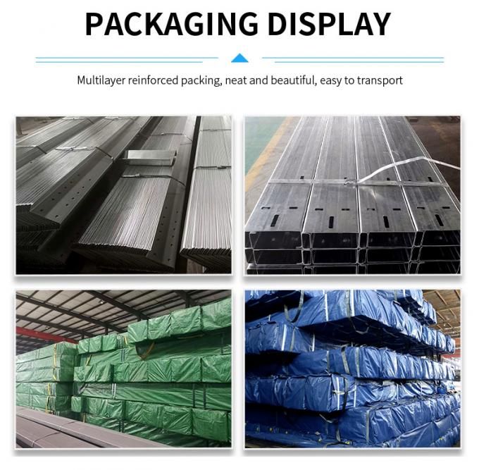 De Structuurpakhuis van het netstaal de Hete Gegalvaniseerde Onderdompeling van de de Bouwvervaardiging 4